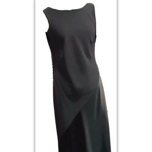 Black Sleek Vintage 90s Black Jones New York Dress Size 12